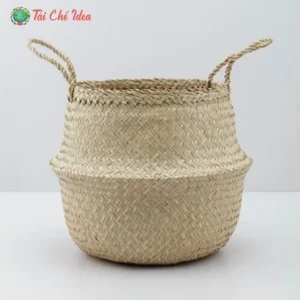 Giỏ Cói Trồng Cây: Vẻ Đẹp Mộc Mạc Của Thiên Nhiên